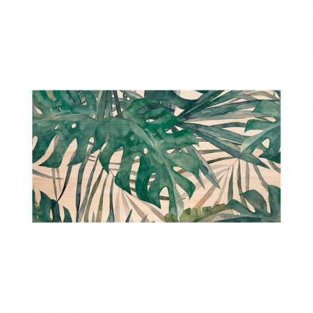 Cabeceira natural 'Folhas de palma'