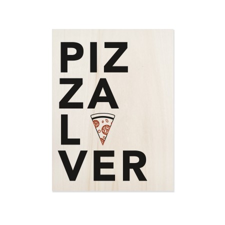 Caixa de madera Pizza Lover