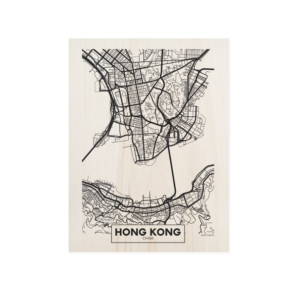 Caixa de madera Hong Kong