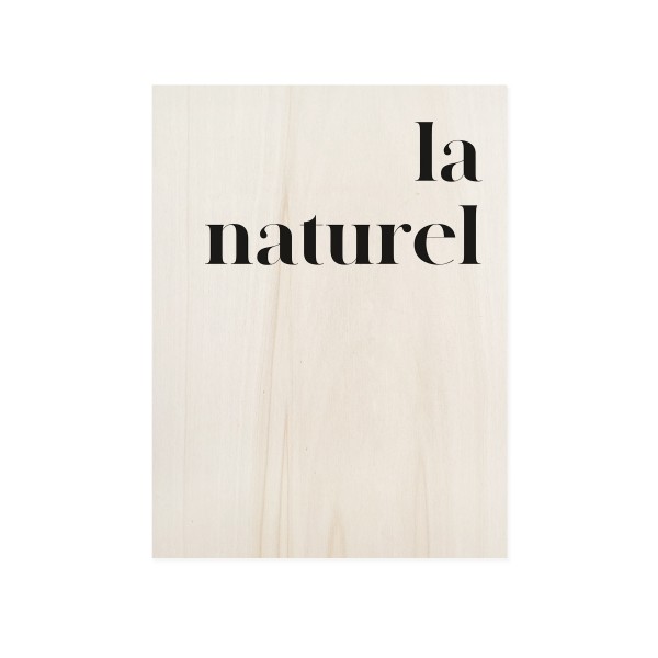 Caixa de madera La naturele