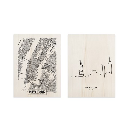 Pack de quadros New York