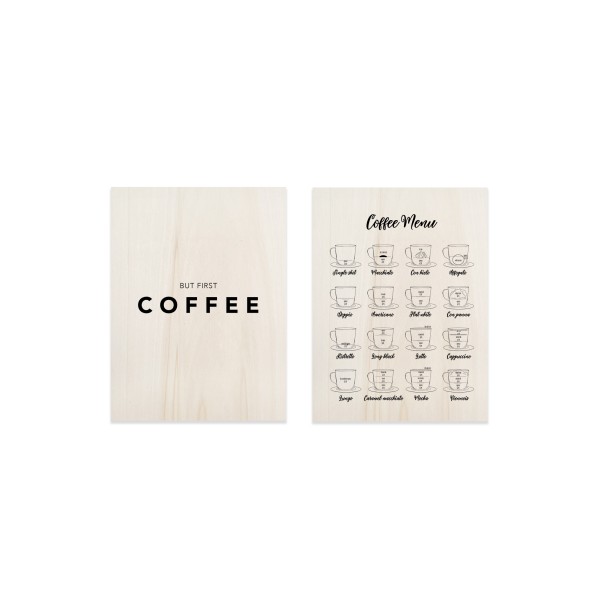 Pack de quadros Coffe