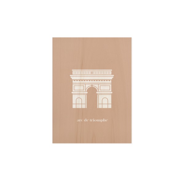 Caixa de madera Arc Triomphe