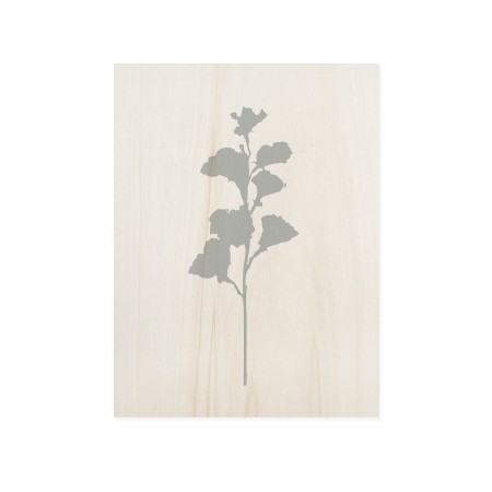 Caixa de madera Blue Plant I