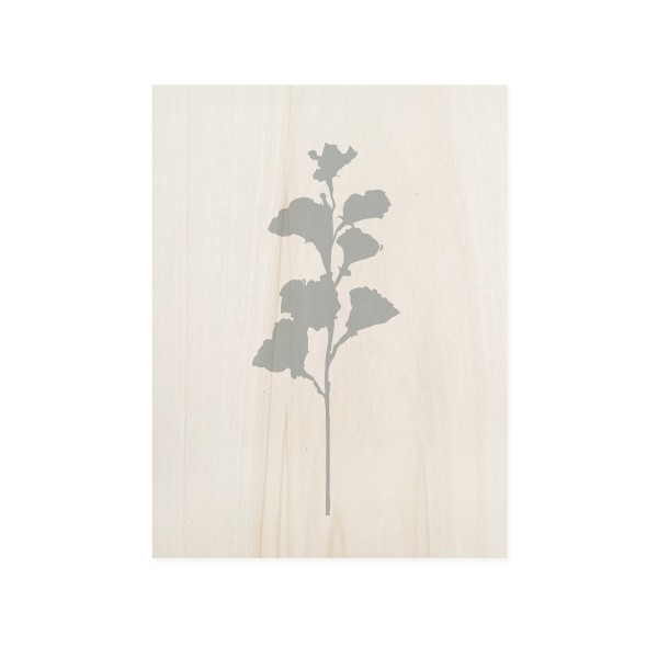 Caixa de madera Blue Plant I