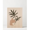 Caixa de madera Palm Draw