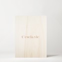 Caixa de madera C'est la vie Red